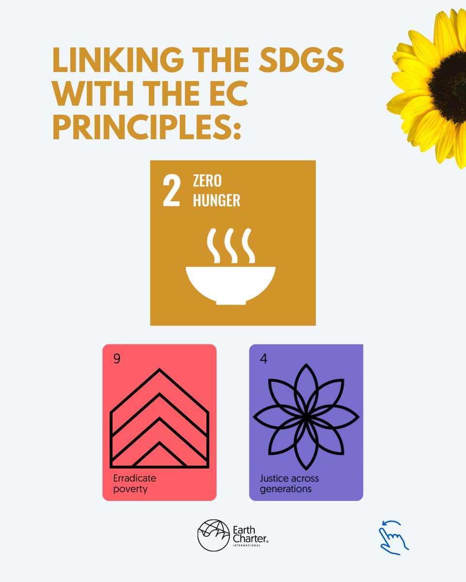 seedsofhopeanda's tweet photo. Week 9: #SeedsofHopeandAction Bingo Challenge🥗
This week, we focus on "Zero Hunger" (SDG 2)!

The Earth Charter emphasizes:
EC Principle 4: Eradicate Poverty🧀
EC Principle 9: Justice Across Generations🍣

#SeedsofHopeandAction #YourCountry #SDG2 #ECPrinciple4 #ECPrinciple9 https://t.co/Gmu7HKAHdU