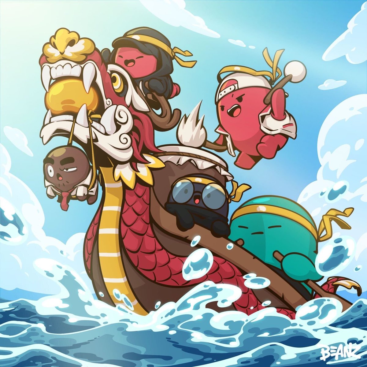 Beanz love the Dragon Boat Festival 🐲