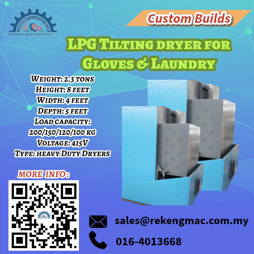 ElanT59128980's tweet photo. We provide custom-make dryers for gloves and laundry with tilting functions. 

Link: : https://t.co/6cYarOoVKS

#laundrydryer #glovesindustry #custommake https://t.co/We6XOak2yP