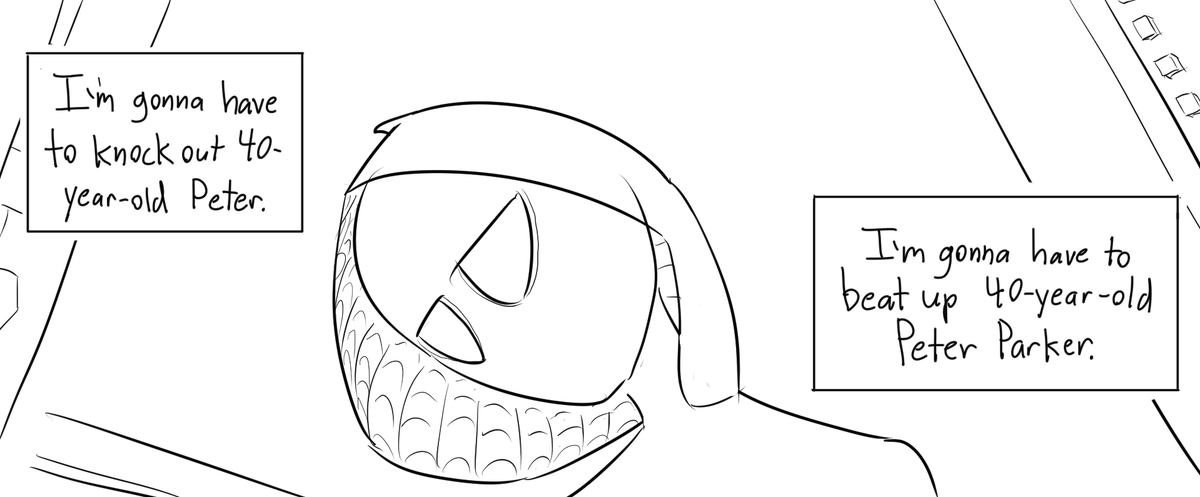 like sure dude ill let you go on thinking youre gonna die in service of a noble cause right up until th goober goes in and then i am  throwing you at that beam as hard as i can #comic #itsv