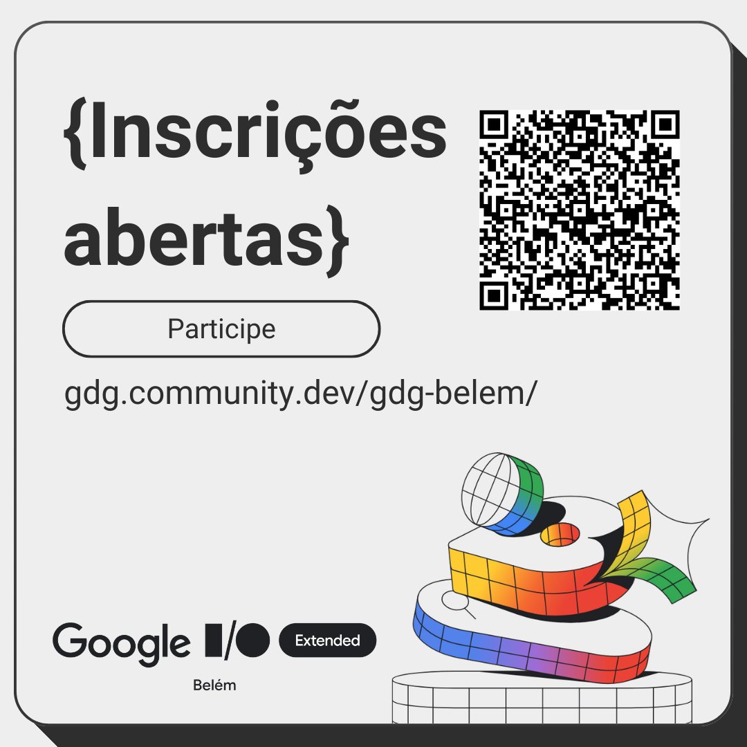 GDG Belém tweet media