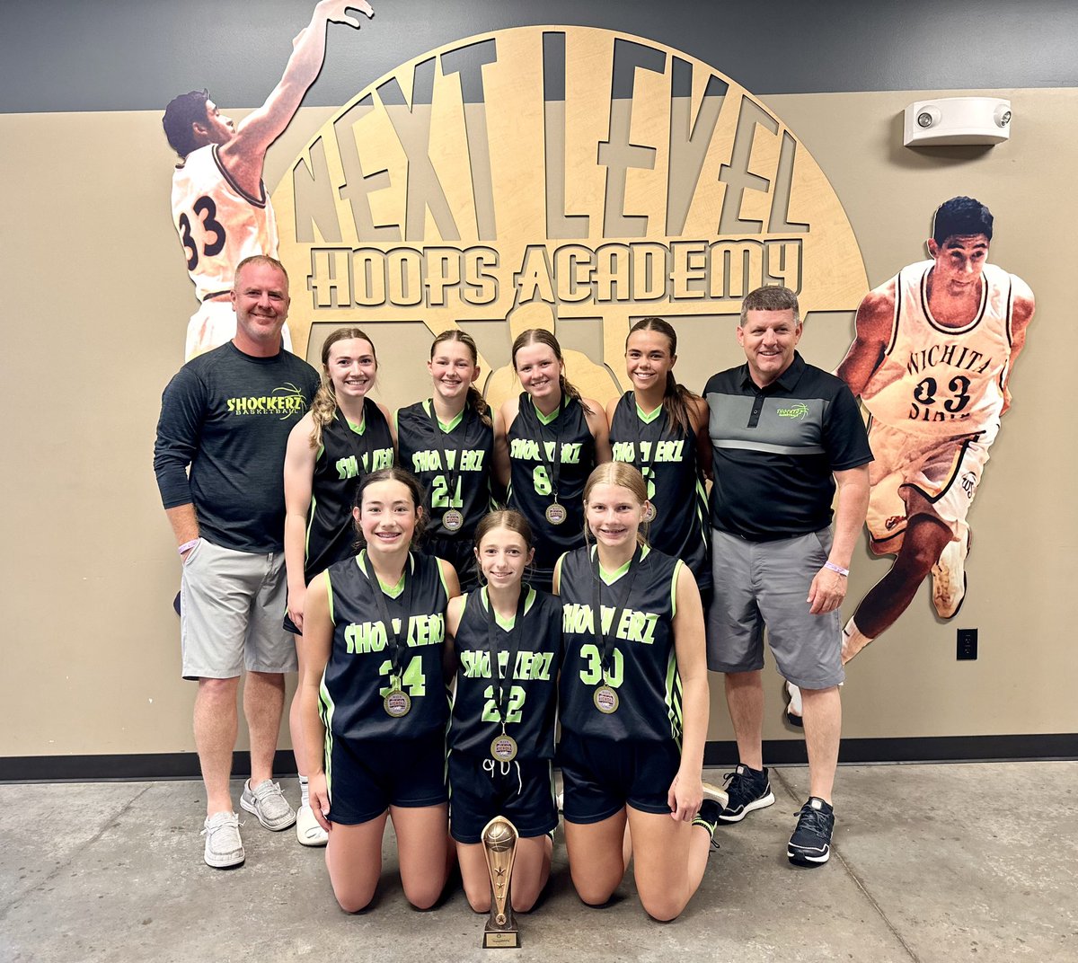 ShockerzGBB's tweet photo. Shockerz 2025 got 1st place at the Wichita MAYB 2024 Summer Kickoff. https://t.co/tMlzUvD0rG