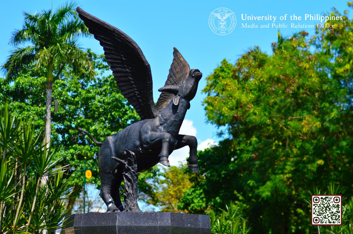 upsystem's tweet photo. #UPNatingMahal: The Philippine Pegasus stands guard at the rotonda in front of the BM Gonzalez Hall, which houses the UPLB executive offices and the Main Library.
Read more: https://t.co/fhRlziSMfI https://t.co/UhV59deWC4