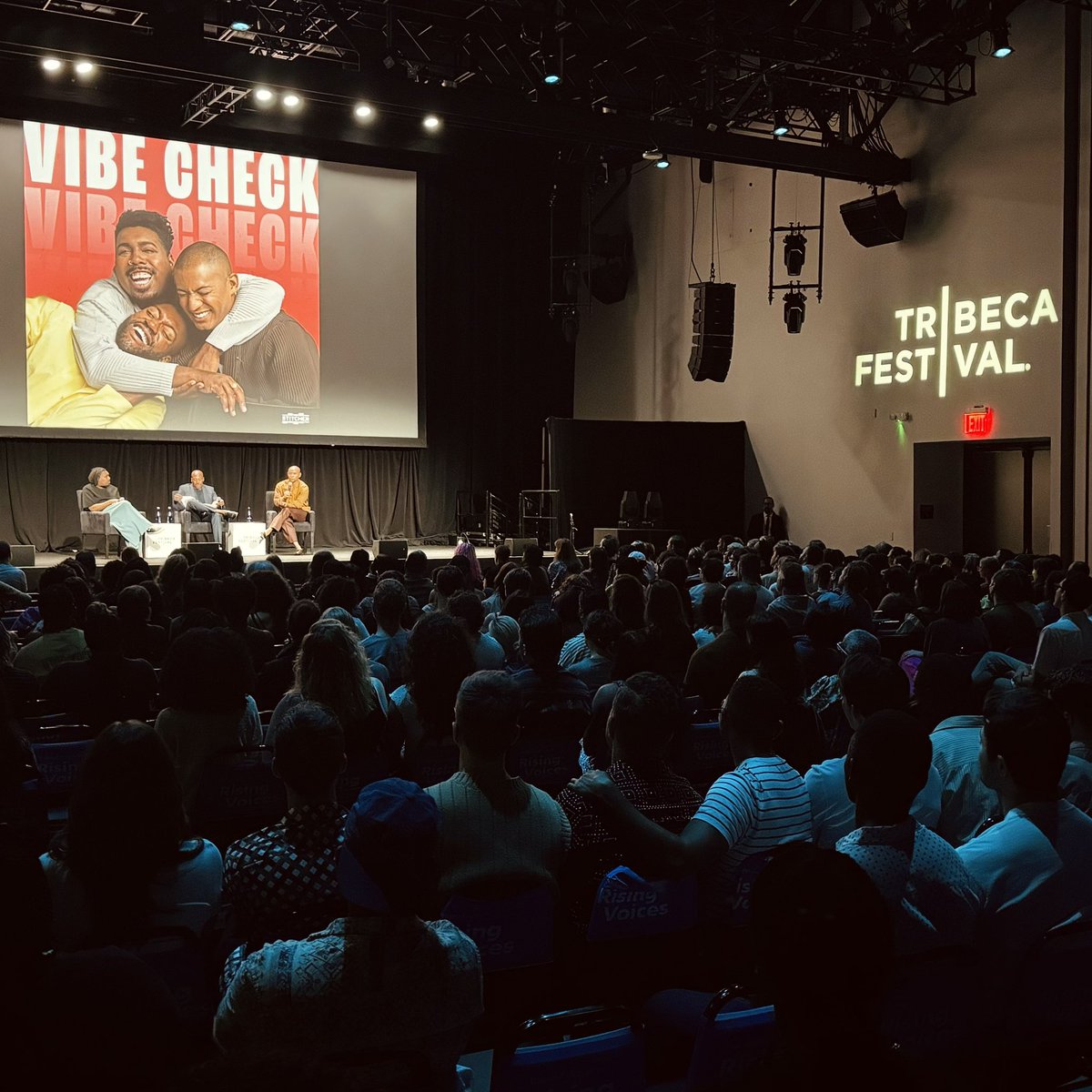 TribecaAudio's tweet photo. #VibeCheckPod is live from @TribecaAudio and the vibes are impeccable.
@theferocity @samsanders @ZachStafford https://t.co/MlfgFFcxEd