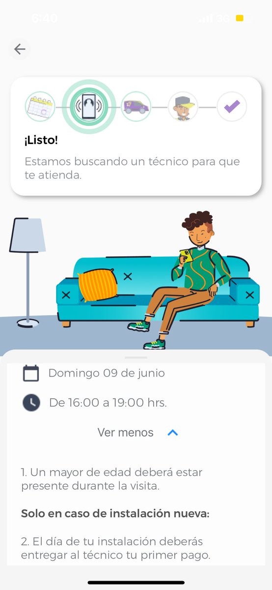suhaluna's tweet photo. Así todo el fin de semana, ya casi las 7 pm y todavía no vienen, que horror, lo peor ? Ni por llamada ni por mensaje directo aseguran que vienen hoy, como si no tuviera que trabajar mañana fatal @totalplaymx https://t.co/UCDcLSP8fE