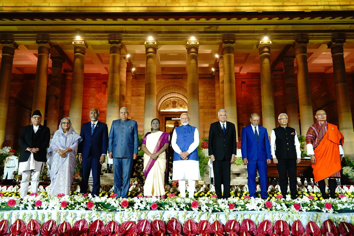 ☭ Comrade Prachanda (@cmprachanda) on Twitter photo Had a meeting with Shri <a href="/narendramodi/">Narendra Modi</a> ji. I congratulated him on his third consecutive term as Prime Minister of India.
We discussed ways to futher enhance Nepal-India relations. I am confident that our multifaceted relations with India will prosper under his leadership. Had a meeting with Shri <a href="/narendramodi/">Narendra Modi</a> ji. I congratulated him on his third consecutive term as Prime Minister of India.
We discussed ways to futher enhance Nepal-India relations. I am confident that our multifaceted relations with India will prosper under his leadership.