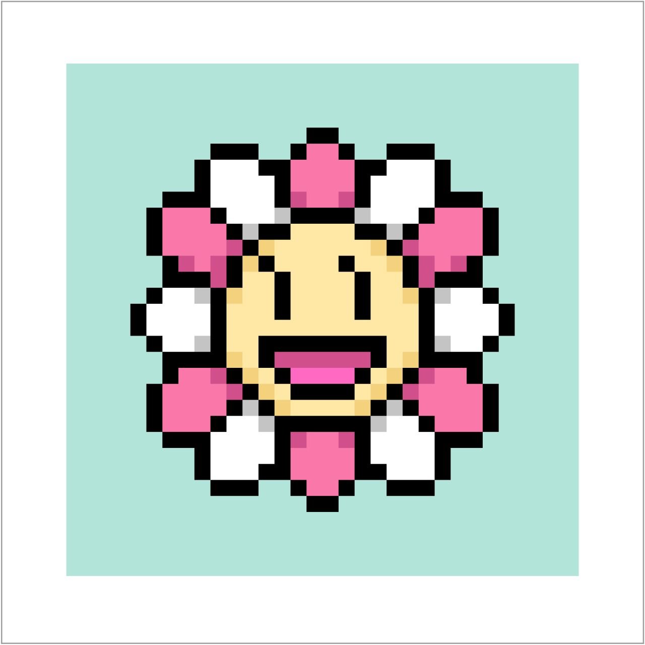 【新品未開封】 #085 笑顔の女の子 シルクスクリーン 108 フラワーズ Murakami.Flower #0085 笑顔の女の子 版画 村上隆 新品 - メルカリ