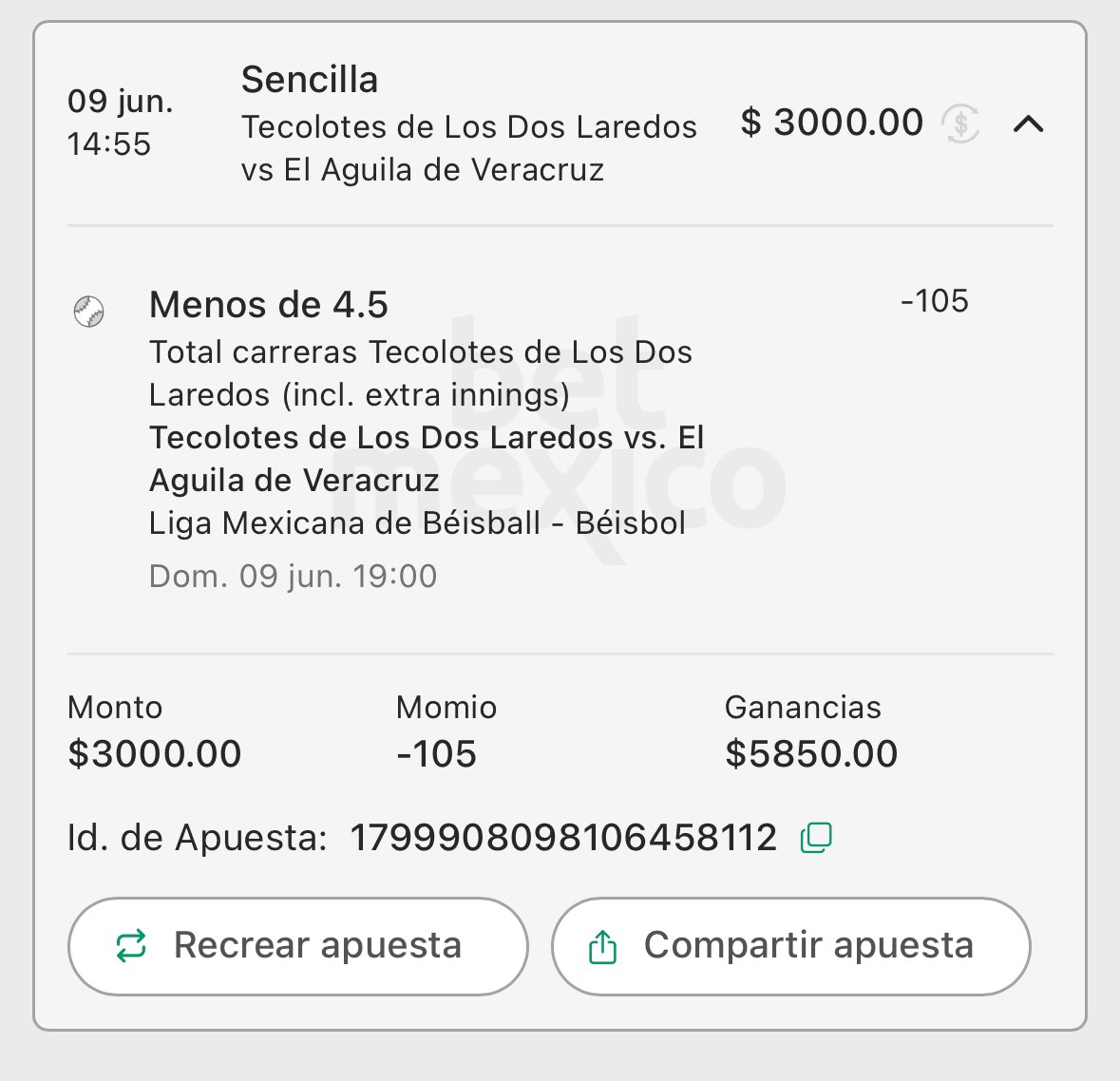 DatosPicks's tweet image. Para el que guste 🇲🇽⚾️