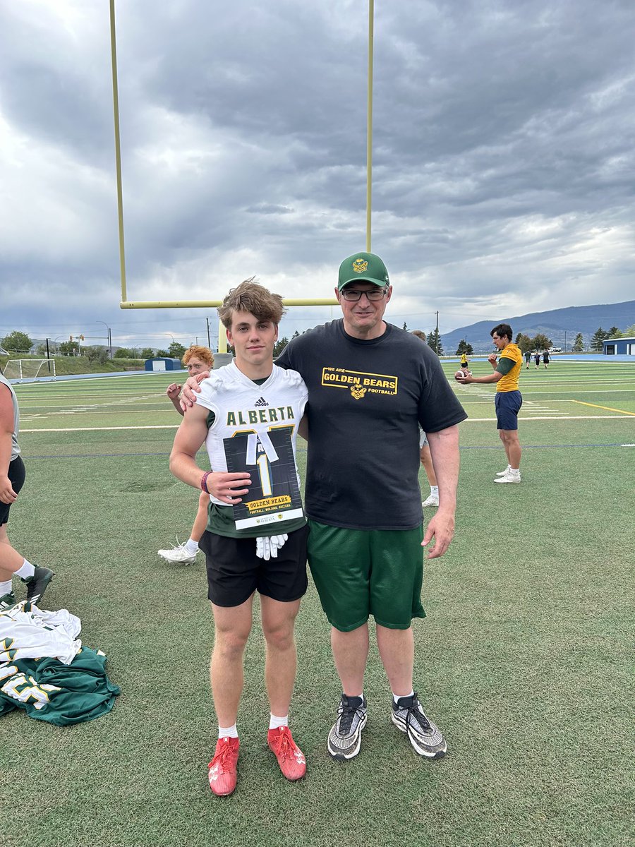 Jonah (@jonahrlee) on Twitter photo After a great day at the <a href="/UABearsFootball/">University of Alberta Football</a> ID camp winning RB mvp, I’m grateful to say I have received my first official USports offer from the University of Alberta! Big thanks to @UACoachMorris After a great day at the <a href="/UABearsFootball/">University of Alberta Football</a> ID camp winning RB mvp, I’m grateful to say I have received my first official USports offer from the University of Alberta! Big thanks to @UACoachMorris