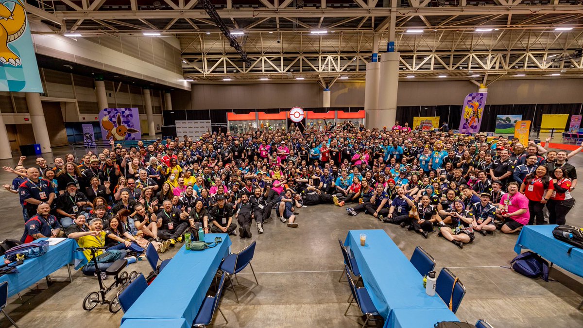 That's a wrap on #PokemonNAIC! Thank you to all the staff and crew that helped make the final International Championships of the season possible ♥️
 
See you next year… back in New Orleans for NAIC!