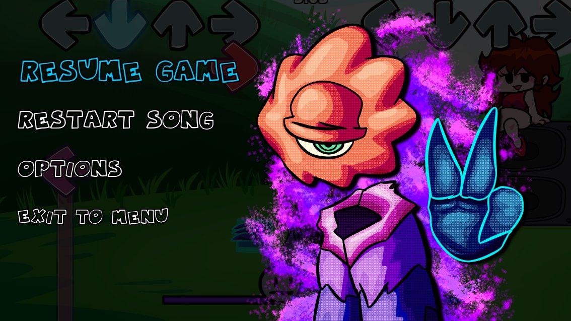 King_SpeedMan's tweet image. Pause menu sneak peak 👀
@FNFNewsAnnounc1 @FNFnewsespanis @FunkiMini