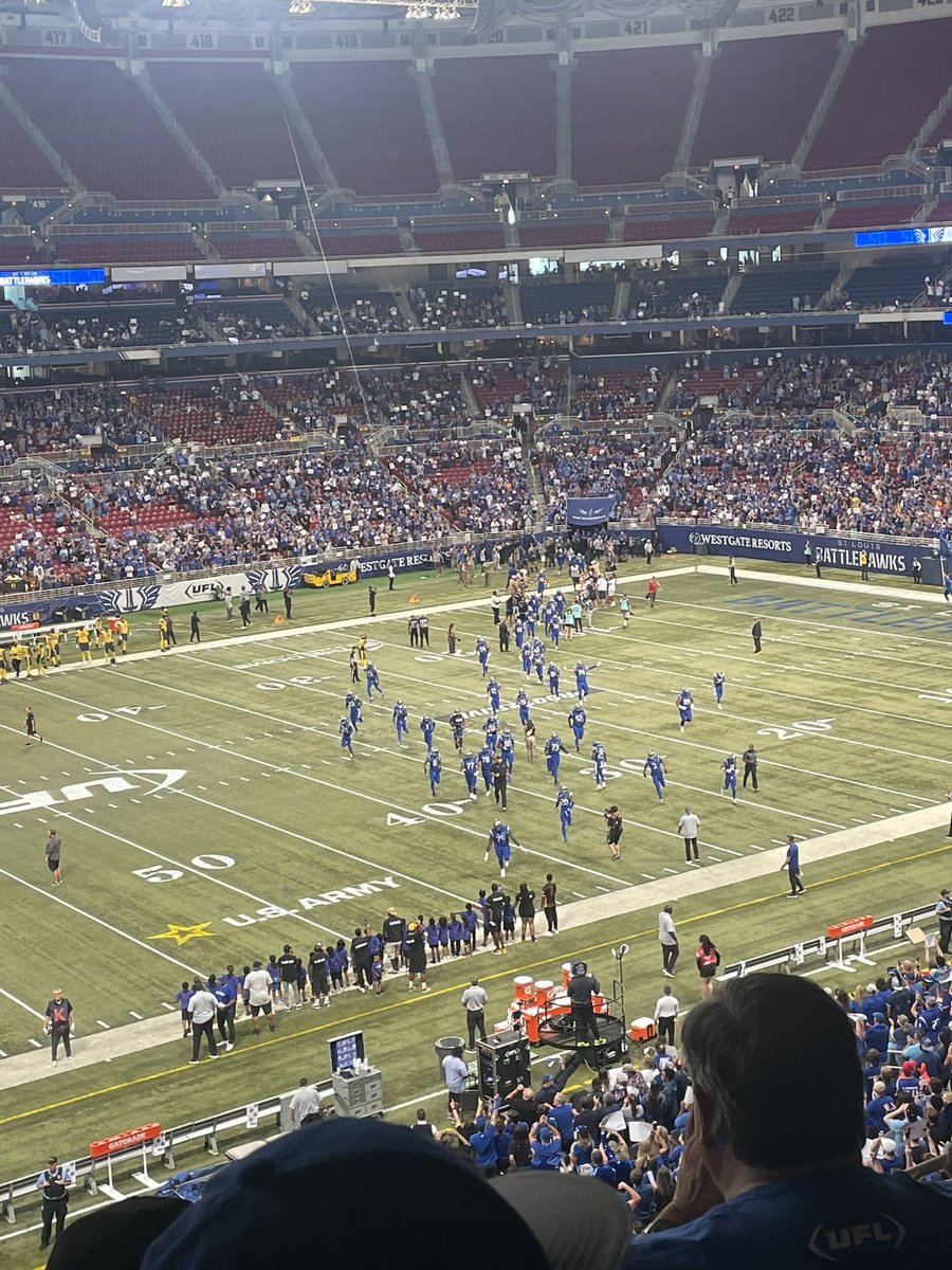 JVantrease10's tweet photo. Playoff football in STL!!! Let’s go @XFLBattlehawks #KaKaw https://t.co/Y8dSQd3zh5