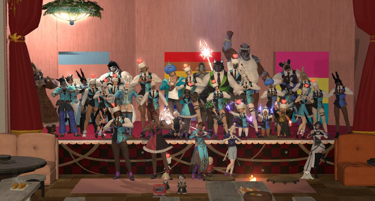 staticffxiv's tweet photo. Thank you so much everyone for coming together to celebrate b'ig nunh!!!! Hope you had a b'ig time! #BigNunhArtParty https://t.co/fzUkHNMJLy