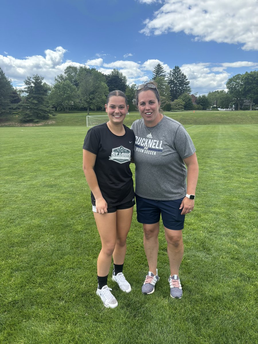 BraidynRecker's tweet photo. Thank you @Bucknell_WSOC for a great camp! I loved the level of competition and great coaching! I can’t wait to be back for another! https://t.co/dtQEgEG1q0
