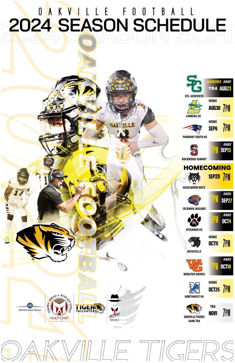 Oakville Tigers Football tweet media