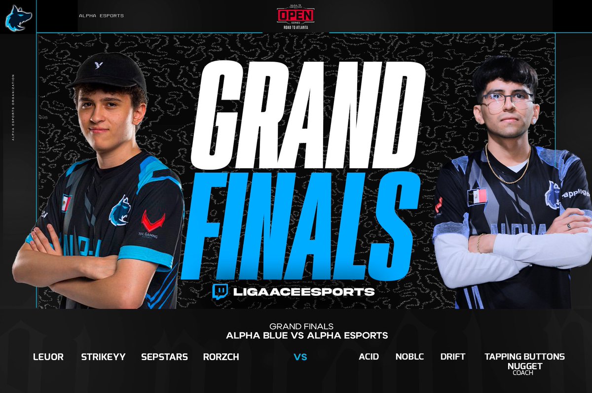 Alpha_gg_'s tweet photo. GRAND FINALS 
HCS MX OPEN SERIES #7

GF Bo7 (1- 0 ) 
Alpha Esp. 🆚 Alpha blue 

LIVE NOW 🚨: 

📺https://t.co/Lnvo1PW0tU

📺 https://t.co/Rq8HWBDDGi
📺 https://t.co/z0WXAjTClr

#LetsHunt #AlwaysTheAlpha 🐺 #LatamKings https://t.co/xUdQ9MEJZH