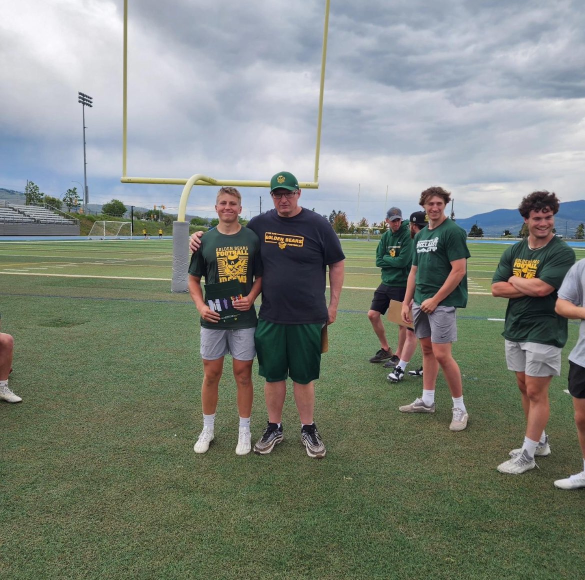 After a great camp at the UofA BC ID Camp. Winning QB MVP. I’m happy to announce I’ve received my first USports offer to the University of Alberta. Go Bears! #powerdbypvl