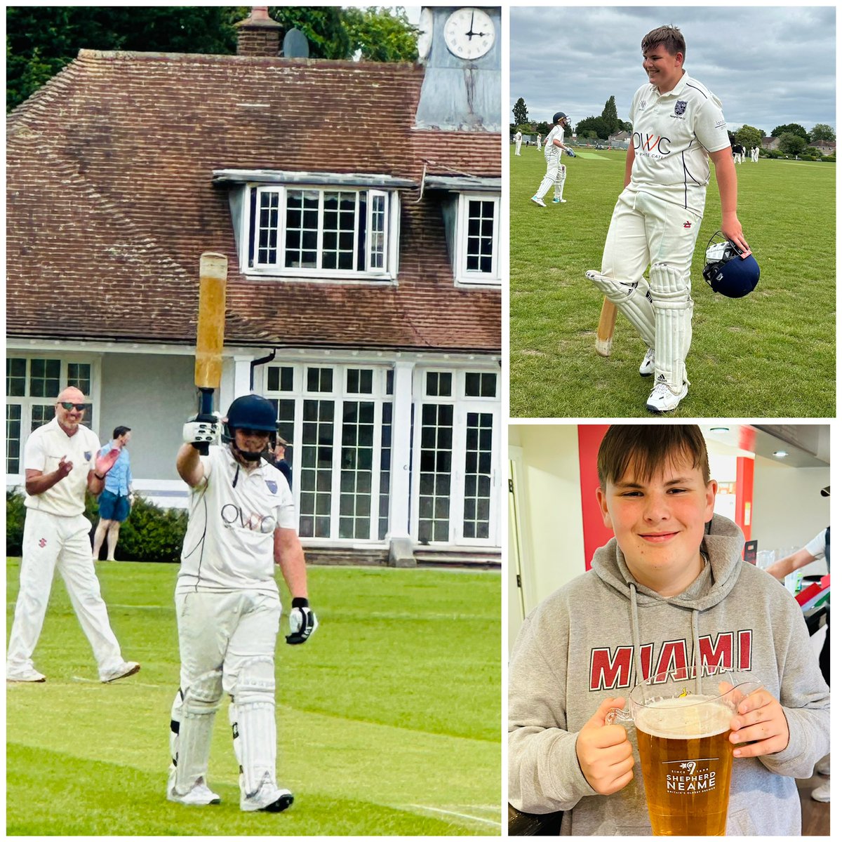 IanExw's tweet photo. Maiden 50 and he goes &amp; gets 72 in a senior fixture; well played Wills!!

https://t.co/ditycelLGm https://t.co/KsYN4tOIBJ