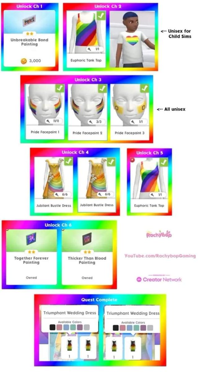 Magnus_Simmer's tweet photo. The Pride and Acceptance Quest starts the 10th of June. 

A big thank you to Bek Duncan-Lund, and Rachybop for the walkthrough and screenshots. 

#TheSimsMobile https://t.co/JWR4kG3e27