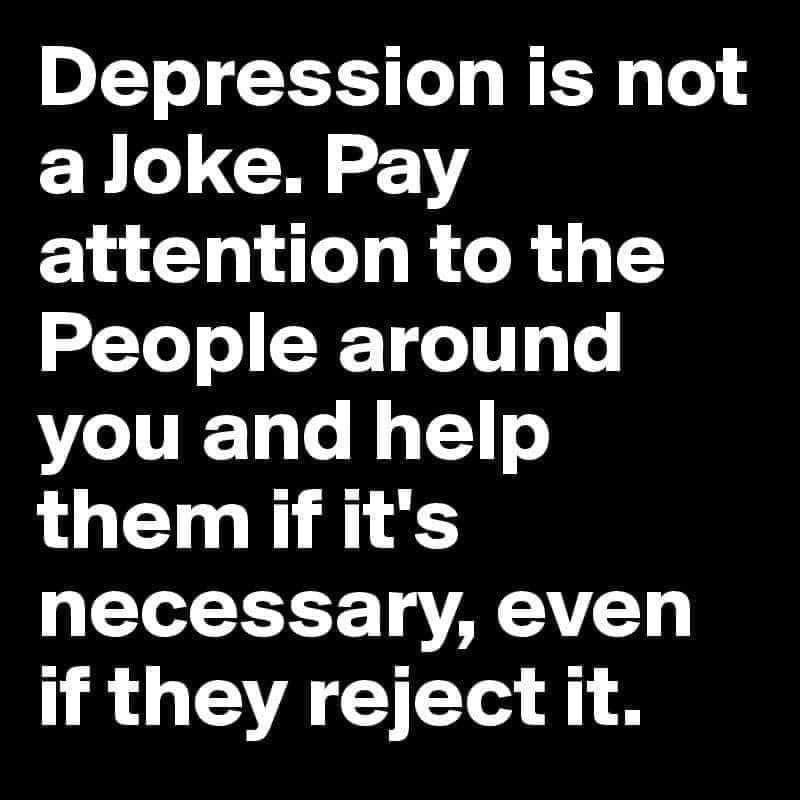 OSufferer's tweet photo. Check-in on your quiet or strong friends. They need help too.
I know that when I was at my lowest all I wanted was someone to care or at the very least notice 💜
#depression #DepressionIsNotAJoke #invisibledisability #fibromyalgia #mecfs #fnd https://t.co/8uQeGqCTi8