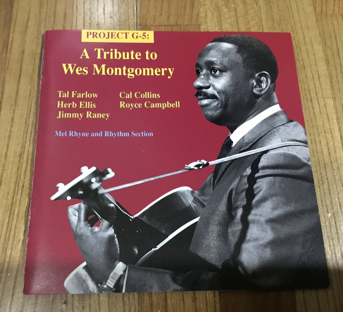 takanomasajazz's tweet photo. 今日のモーニングハモンドは Wes Montgomery TrioのOrganist Mel Rhyne とWesを愛するギタリストが集まってレコーディングした「A Tribute To Wes Montgomery 」🎶🎸West Coast Blues .
Four On Six .Naptotn Blues等 #TalFarlow #HarbEllis #JimmyRaney #RoyceCampbell #CalCollins が熱演🎸 https://t.co/G6FCQOAXMo