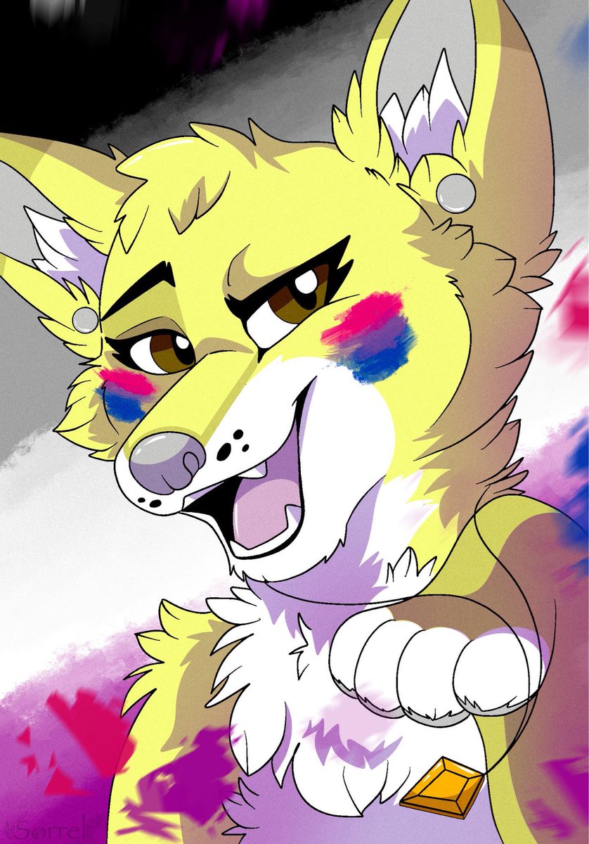 Raised_By_Time's tweet photo. Finished Pride month YCH for a friend on FB 💕🏳️‍🌈

#furry #furryartist #furryart #furryfandom #digitalart #artist #artshare #pride #pridemonth https://t.co/yRlx6OH8QZ