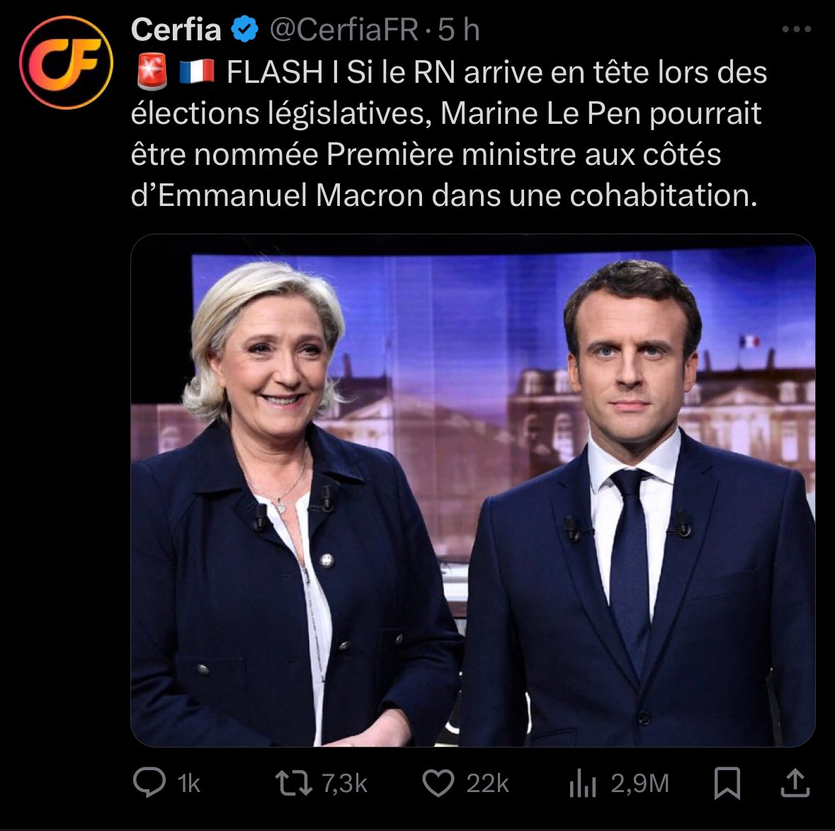 Ça va BARDER LÀ 🤣 <a href="/CerfiaFR/">Cerfia</a> <a href="/RNational_off/">Rassemblement National</a>  <a href="/EmmanuelMacron/">Emmanuel Macron</a> <a href="/MLP_officiel/">Marine Le Pen</a>