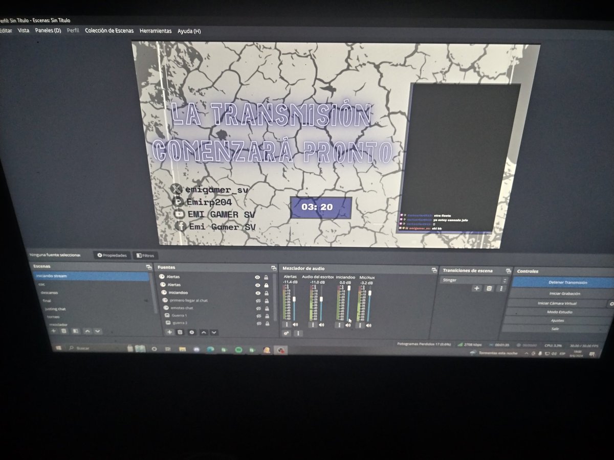 Estamos en directo!!!
Minitorneoth16,
20$ AL CAMPEÓN twitch.tv/emigamer_sv?sr…
Vení a pasarla bien!!!