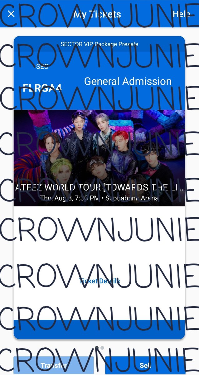 crownjunie's tweet photo. WTS (2) ATEEZ TORONTO SECTOR VIP
✰ $450 USD each!
✰ paypal preferred (fnf or g&amp;s w/fees)!
✰ can provide info required to obtain vip benefits!
✰ can send as many proofs as possible!
dm/comment if interested! ♡

#ATEEZ #ATEEZWORLDTOUR2024 #ATEEZINTORONTO #ATEEZWTS https://t.co/8d5g1phNjz