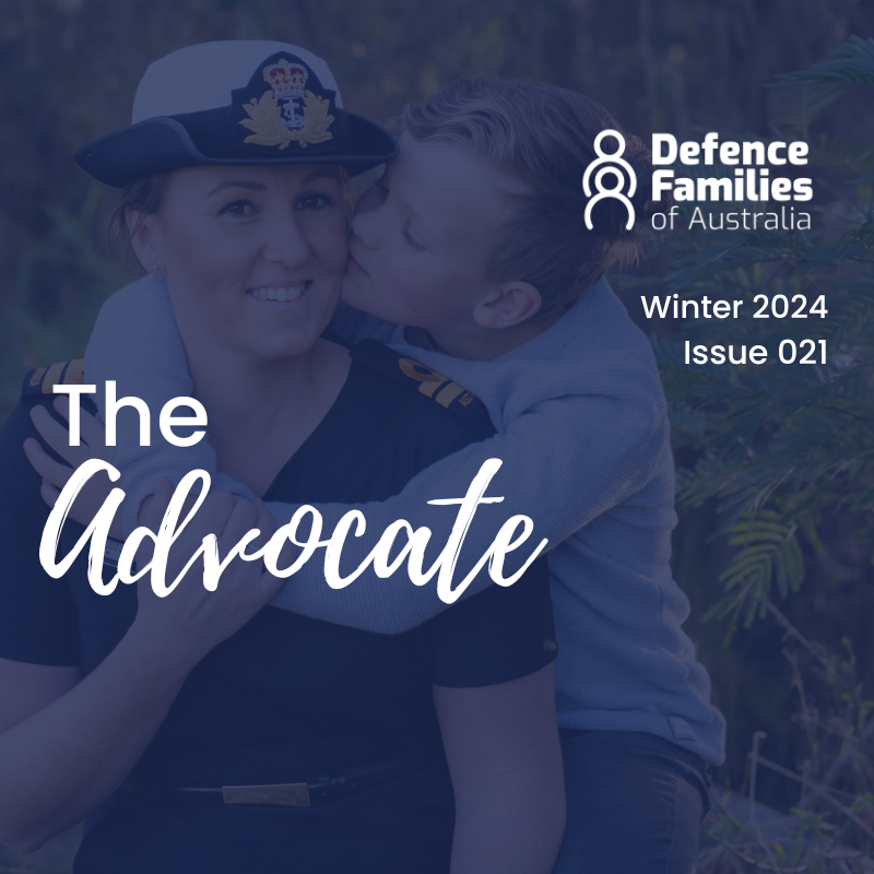 Our newsletter, The Advocate, Winter 2024, is out now. You'll find an update on DFA resourcing, a link to our latest Advocacy Map, and an update on family engagement sessions run by DMFS and DFA.

Read our latest newsletter at mailchi.mp/deb3da5c2f69/d…