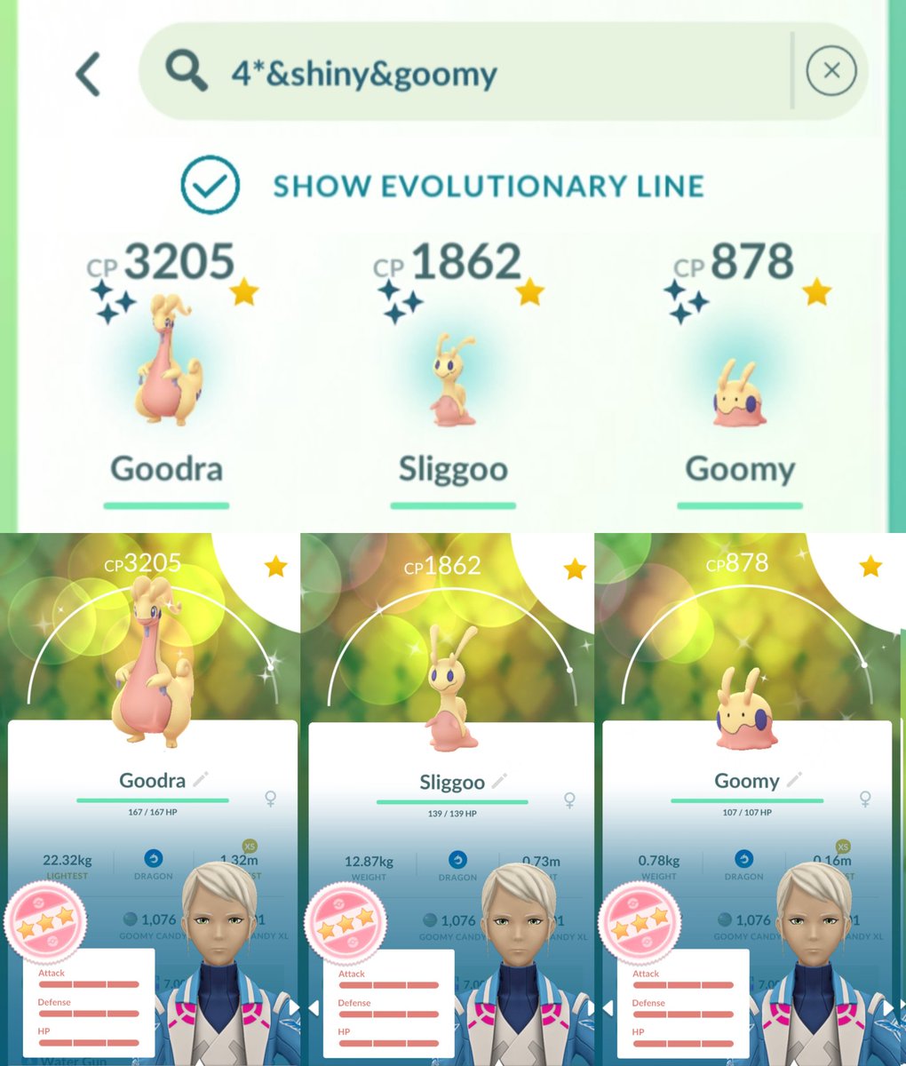 Prince_Piplup's tweet photo. 🔸️🔸️🔸️🔸️🔸️🔸️🔸️🔸️🔸️🔸️🔸️🔸️
SHINY ✨️ HUNDO 💯 Pokèdex 📘
🔸️🔸️🔸️🔸️🔸️🔸️🔸️🔸️🔸️🔸️🔸️🔸️

Entry #️⃣9️⃣   》》 GOOMY Family

Status: Completed ✅️

#PokemonGO
#PokemonGOApp
#PokemonGOCommunityDay
#ShinyPokemon https://t.co/GENEu2DVd7