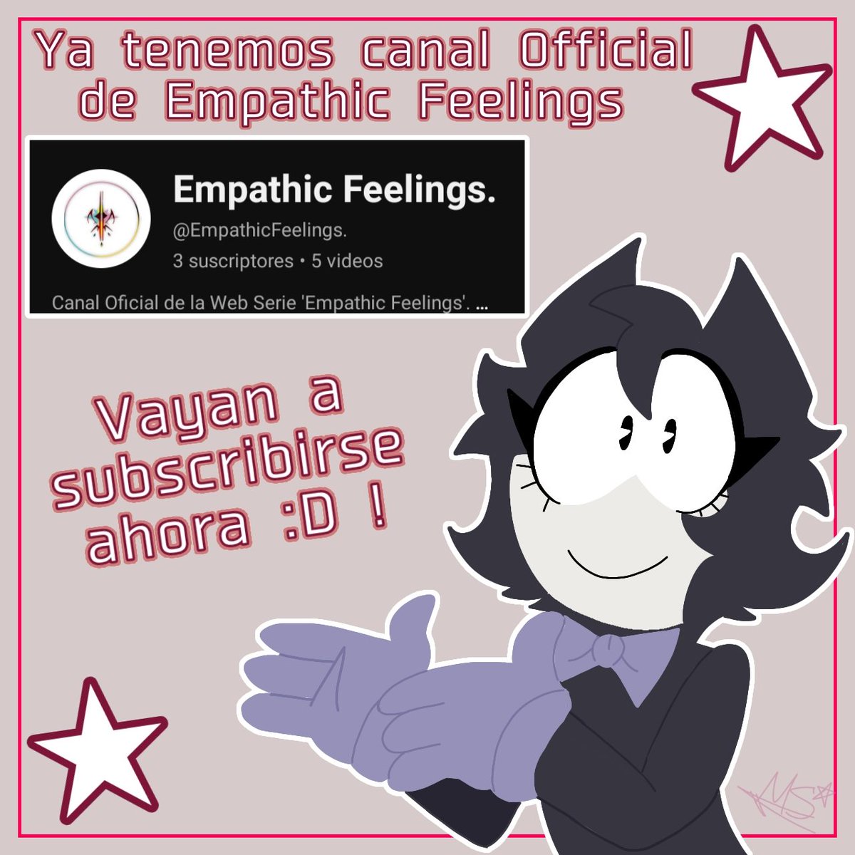 M1ssRainb0w's tweet photo. ★¡Vayan a suscribirse a nuestro canal de YT ahora :D!#empathicfeelingsteam #indie #seriesweb #fyppage #fyp https://t.co/i9VY2Pg7tm
