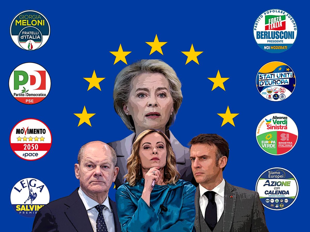dariodangelo91's tweet photo. 🚨Analisi della notte elettorale europea per chi è andato a letto presto, un po' di appunti sul mio taccuino: 

🇪🇺 Sebbene vi abbiano raccontato della "marea nera" euroscettica e filo-Putin che ha travolto e squassato l'Europa, gli equilibri parlamentari a Strasburgo consolidano lo status quo. Promemoria, si è votato per le Elezioni Europee: ha vinto il Partito Popolare Europeo di Ursula von der Leyen davanti ai Socialisti e ai liberali di Renew. La "maggioranza Ursula" pare al momento l'unica strada realmente praticabile.

🇪🇺🇺🇦🇷🇺🇮🇹🇫🇷🇩🇪 In Francia va forte Le Pen (filo-Putin), in Germania vola la CDU (al fianco dell'Ucraina più convintamente di Scholz). In Italia la Lega di Salvini e il M5s di Conte sono tra i meno brillanti del parterre, la lista Santoro non è pervenuta. Se il tema è l'Ucraina i dati sono dunque discordanti. Ne possiamo dedurre che c'è chi ha votato per dare un segnale a Kyiv e chi sperava di darne uno a Mosca. La sensazione generale è che per la maggioranza degli europei la questione ucraina non sia argomento dirimente, capace di fare la differenza. Molto male, dal mio punto di vista.

🇪🇺🇺🇦🇷🇺🇮🇹🇫🇷🇩🇪 Per le ragioni di cui sopra: il consiglio è di tenersi alla larga da commenti catastrofisti , disfattisti, da semplificazioni varie e da analisi geopolitiche azzardate. Il titolo della serata non è "L'Europa sceglie Putin". Per inciso: non credo proprio moriremo putiniani. Al più potrebbe essere: "L'Europa sonnecchia serenamente ignara del suo destino". Ma questa non è una novità, tutto procede secondo i piani (altrui).

🇪🇺🇫🇷 La notizia politica più interessante delle ultime ore: Emmanuel Macron scioglie l'Assemblea Nazionale e convoca le elezioni legislative. Su questa mossa tattica avremo molto di cui parlare. Mi riservo di farlo a mente fredda.

🇪🇺🇮🇹 Questioni italiane. Giorgia Meloni è la grande vincitrice della partita nostrana. Dopo due anni di governo Fratelli d'Italia è stabilmente primo partito, rafforza le sue percentuali, arriva al G7 in posizione di forza rispetto ai colleghi europei Macron e Scholz. E nelle prossime settimane potrà giocare (se lo vorrà) un ruolo decisivo nella formazione dei nuovi assetti a Bruxelles. Difficile chiedere di meglio.

🇪🇺🇮🇹 Elly Schlein supera il suo primo grande test elettorale. Il Partito Democratico migliora i suoi numeri dalle Politiche. E a farne le spese è soprattutto il Movimento 5 Stelle. Conte ha puntato quasi tutto sullo stop alla guerra (sbagliando). Ma il dato è un altro: l'avvocato deve ancora risolvere i problemi del M5s in una qualunque votazione diversa dalle Politiche. 

🇪🇺🇮🇹 Salvini evita il tracollo, probabilmente salvato dal fattore Vannacci. Ma cinque anni fa era astro nascente del centrodestra, oggi è terzo alle spalle di Meloni e pure di una Forza Italia senza Berlusconi. La segreteria leghista nelle prossime settimane sarà esposta a venti forti, provenienti soprattutto da Nord, per quanto a mio avviso non ancora in grado di spodestare il Capitano (manca un big disposto a intestarsi la crociata).

🇪🇺🇮🇹 Azione e Stati Uniti d'Europa restano entrambe fuori dal Parlamento Europeo. Clamoroso e insieme ovvio. L'ultimo anno fornisce materiale per il seguente volume: "Manuale per il suicidio politico perfetto". Ognuno ha le proprie idee sulle porzioni di colpe, ma non mi stupirei se all'interno di entrambi gli schieramenti anche alcune "seconde linee" decidessero di uscire allo scoperto per chiedere conto ai leader di certe scelte. Resta un dato: alle Politiche c'era il Terzo Polo, alle Europee c'è solo il terzo che gode tra i due litiganti. Per chi non l'avesse capito: si chiama Antonio Tajani, e stanotte si è preso il centro.
----------------------------------------------------------

Sono le 3:00 passate. Direi che possiamo chiuderla qui. Se apprezzi il mio lavoro, ti chiedo di sostenerlo tramite una semplice iscrizione al Blog: grazie. E buonanotte.

https://t.co/zTrt2SCq9d
