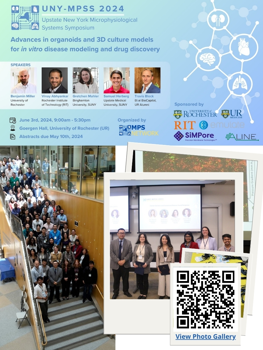UofRBME's tweet photo. On June 3, 2024, the Rochester #Microphysiological Systems Network (MPS Network) held their inaugural symposium at the @UofR. The event was a tremendous success, with nearly 100 attendees...
-full article: https://t.co/pLKGehM9Vu
-photos: https://t.co/K93GfJUSZK
#UNYMPSS2024 https://t.co/yfpfotR8Mx