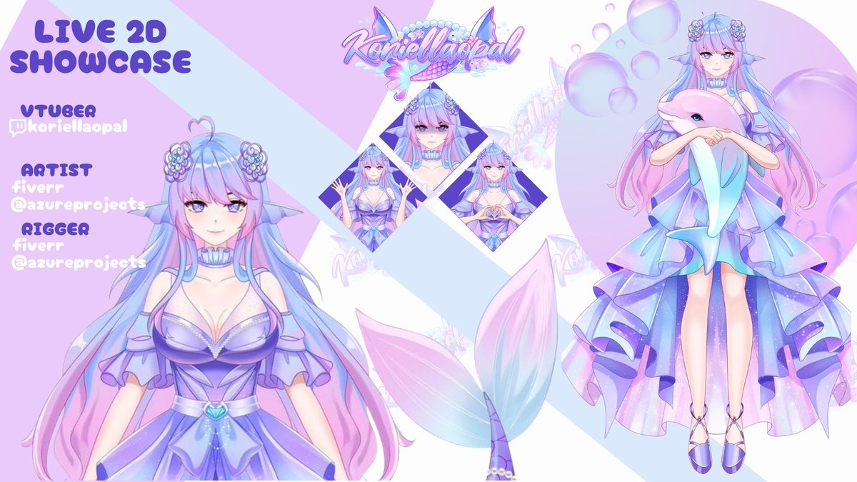 koriellaopalVT's tweet photo. Now that my model has been revealed on twitch here is my oc reference sheet! made by me! Thank you to my wonderful artist/rigger @Azuresenpai_ 🩵 I love my model so much and am so happy to be able to finally use her! https://t.co/rPGxbkQt0j