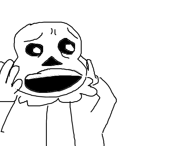 AgentTHekat's tweet photo. @tobyfox shocking and appalling! this is the face sans would make when he is SHOCKED and APPALLED https://t.co/HI0wV23Ehq
