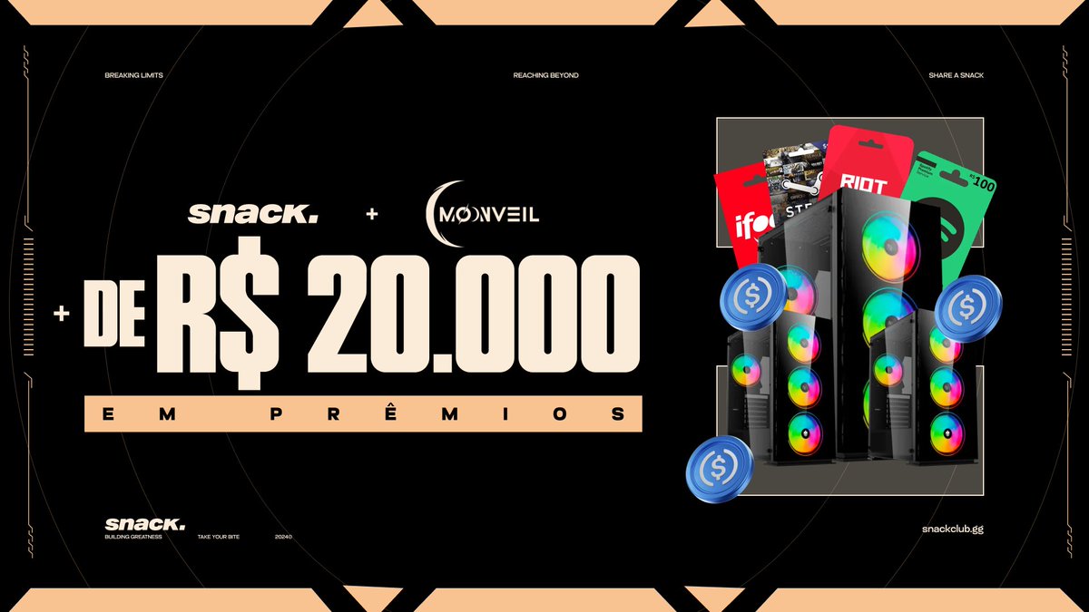 LakersDeTrivela's tweet photo. Quem não tá participando é maluco
Ainda faltam 4 dias pra acumular pontos

A @Moonveil_Studio em parceria com o @SNACKCLUBgg vão distribuir 20.000,00 em prêmios 

Crie um post e utilize as hashtags $MORE #MOONVEIL #SNACKCLUB e tenha mais chances de ganhar. https://t.co/HASehtx3CJ
