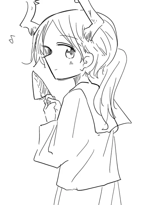 隠れた人気  ポニテ妹 