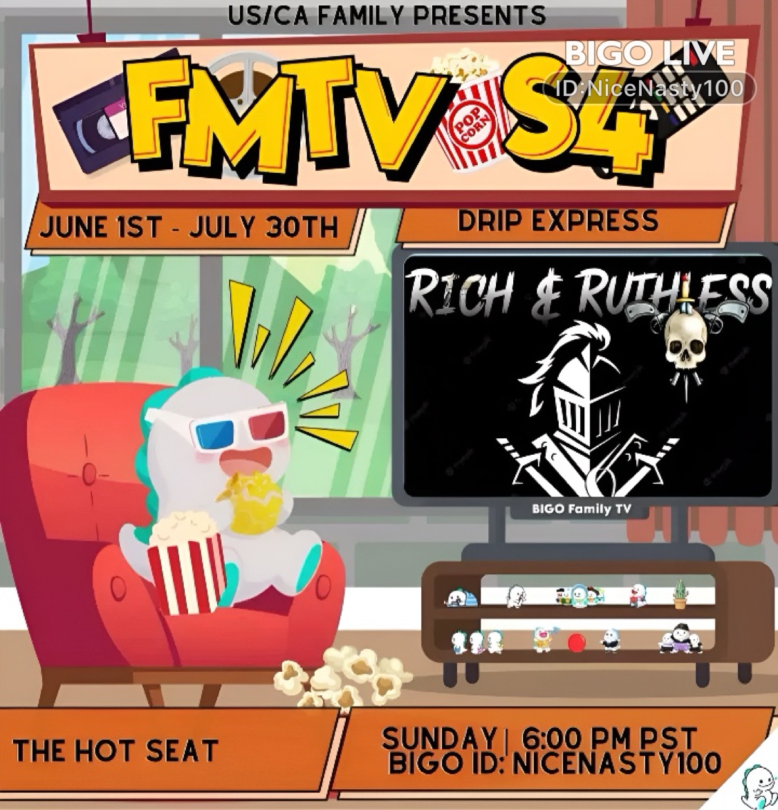 Starring_Slimm's tweet photo. Come to #BIGOLIVE to watch channel FMTV S4, and discover wonderful performance!
https://t.co/dlVvkI11k5 https://t.co/sWiFH0VgBk