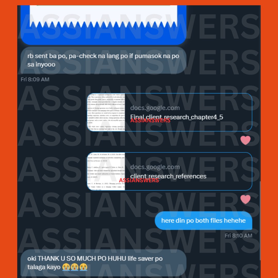 acadcomssassi's tweet image. CHAPTER 4 QUALITATIVE RESEARCH 
THEMATIC ANALYSIS ✅

&quot;Life  saver po talaga kayo 😭&quot; 

Lf Clients 
🏷️Research, thesis, dissertation, capstone , chapter 4 qualitative results and discussion thematic analysis themes codes in vivo coding commissioner 

#AssiAnswersProof