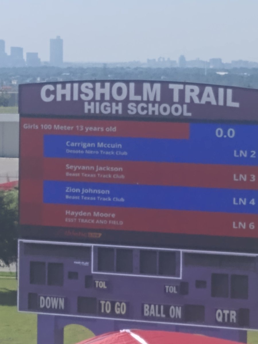 LGEEZY1999's tweet photo. Went to the District AAU track meet at Chisholm Trail today to watch my guy @MakhiLand &amp; ended up getting a great ticket saw @pilargarc1a @ariagood08 @thekennedyjade  @tee_2029 &amp; Antoine.  So proud of my current &amp; former athletes from @ByrdMSAthletics  going out &amp; competing. https://t.co/kFA1vW3fjH