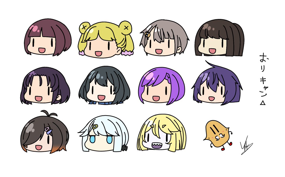 ゆるキャン「今回、おりキャンメンバーにサプライズで用意したイラストみんな喜んでもらえてよかっ」|yasのイラスト
