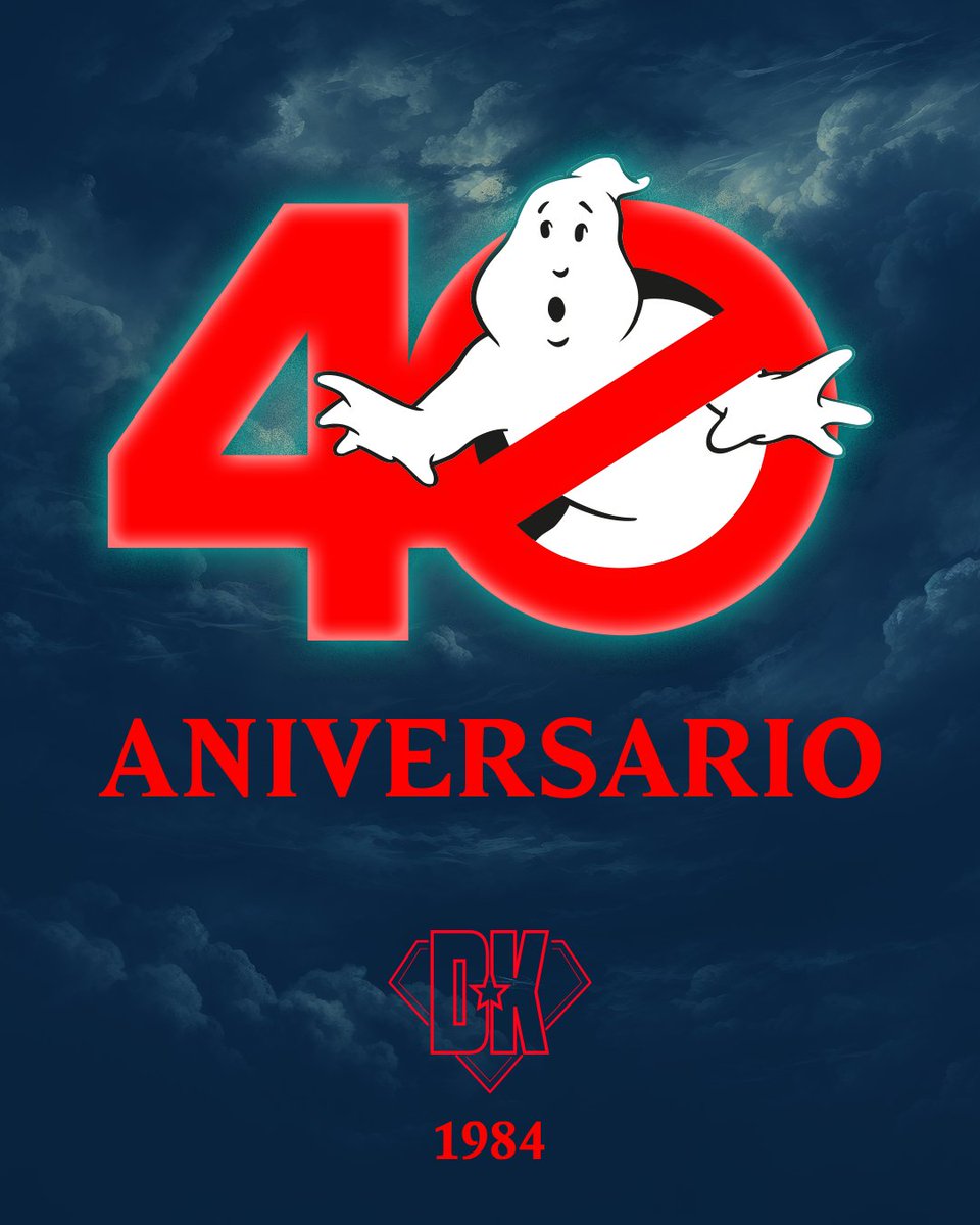 daily_krypton's tweet photo. Made in 1984! Un ícono de los 80s, inmortalizó la cultura pop en el cine con su banda sonora de Ray Parker, Jr. protagonizada por Bill Murray, Dan Aykroyd, Annie Potts...¡40 años de #Ghostbusters! Who you gonna call? #Ghostbusters40 !!🤯🤩🤓👻 https://t.co/JkqEE1kFx2
