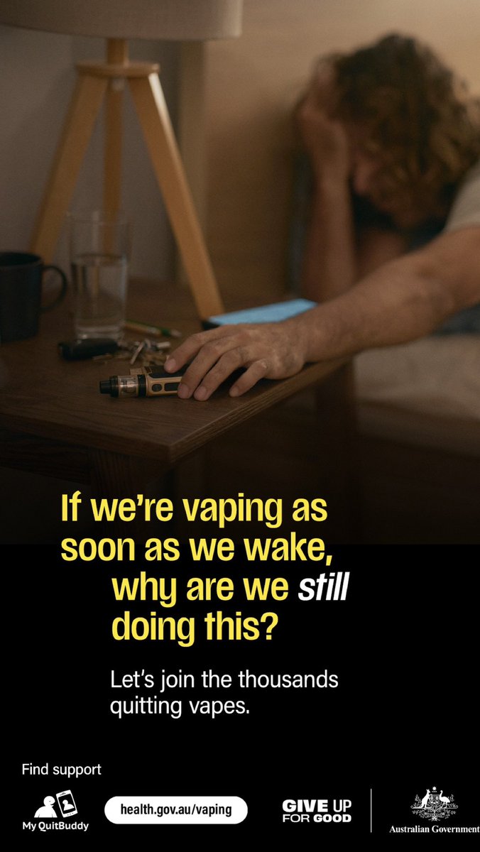Nicotine is highly addictive and before you know it, what starts as occasional becomes something more serious. But it’s never too late to quit, which is why the we’re providing support for Australians to quit with new campaigns and an updated Quitline and the My QuitBuddy app.