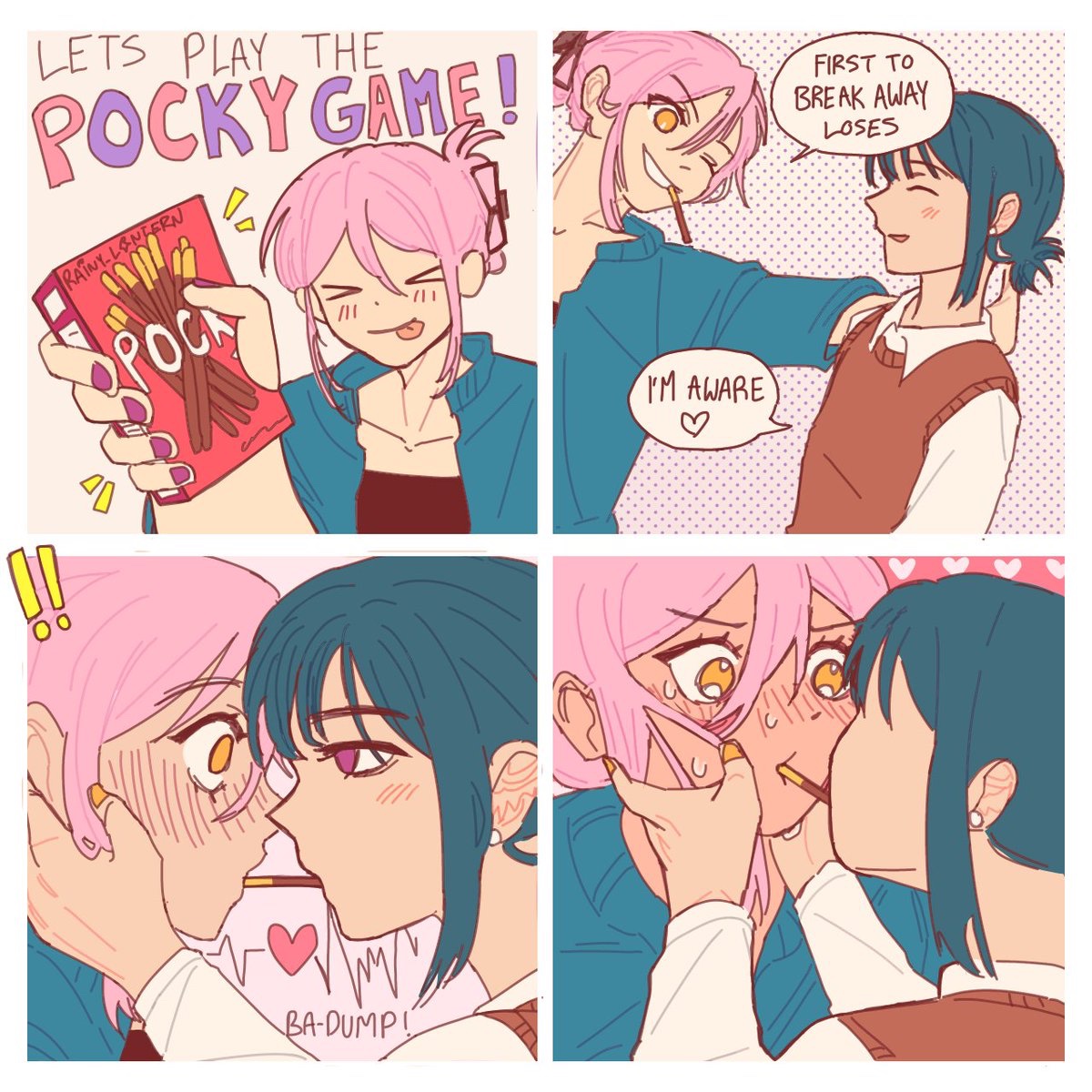 Mizisua and the Pocky Game #alienstage #ALNST #에이스테