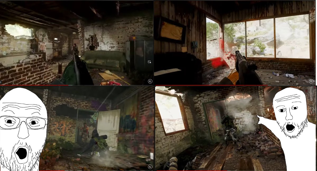 Me watching the bo6 reveal and seeing some of the areas I worked on