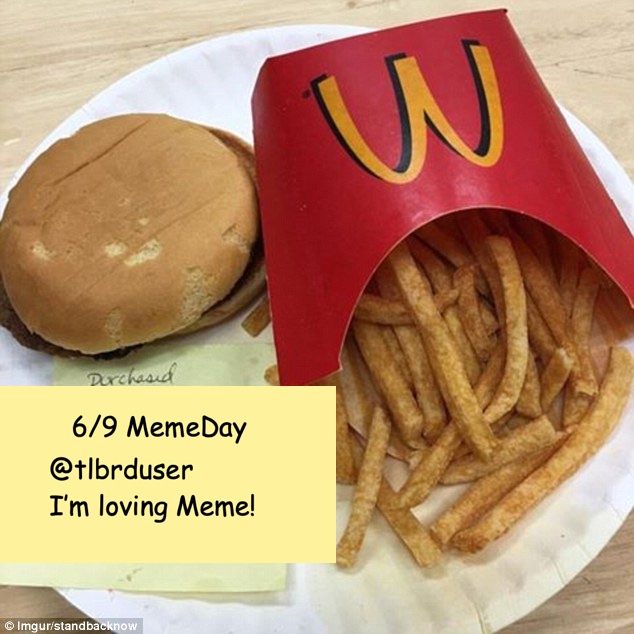 tlbrduser's tweet photo. I'm joining my @Memeland fam to celebrate 6/9 the #MemeDay at @McDonalds!

I’m Lovin’ MEME! ❤️‍🔥 https://t.co/tuHxHhPXkO