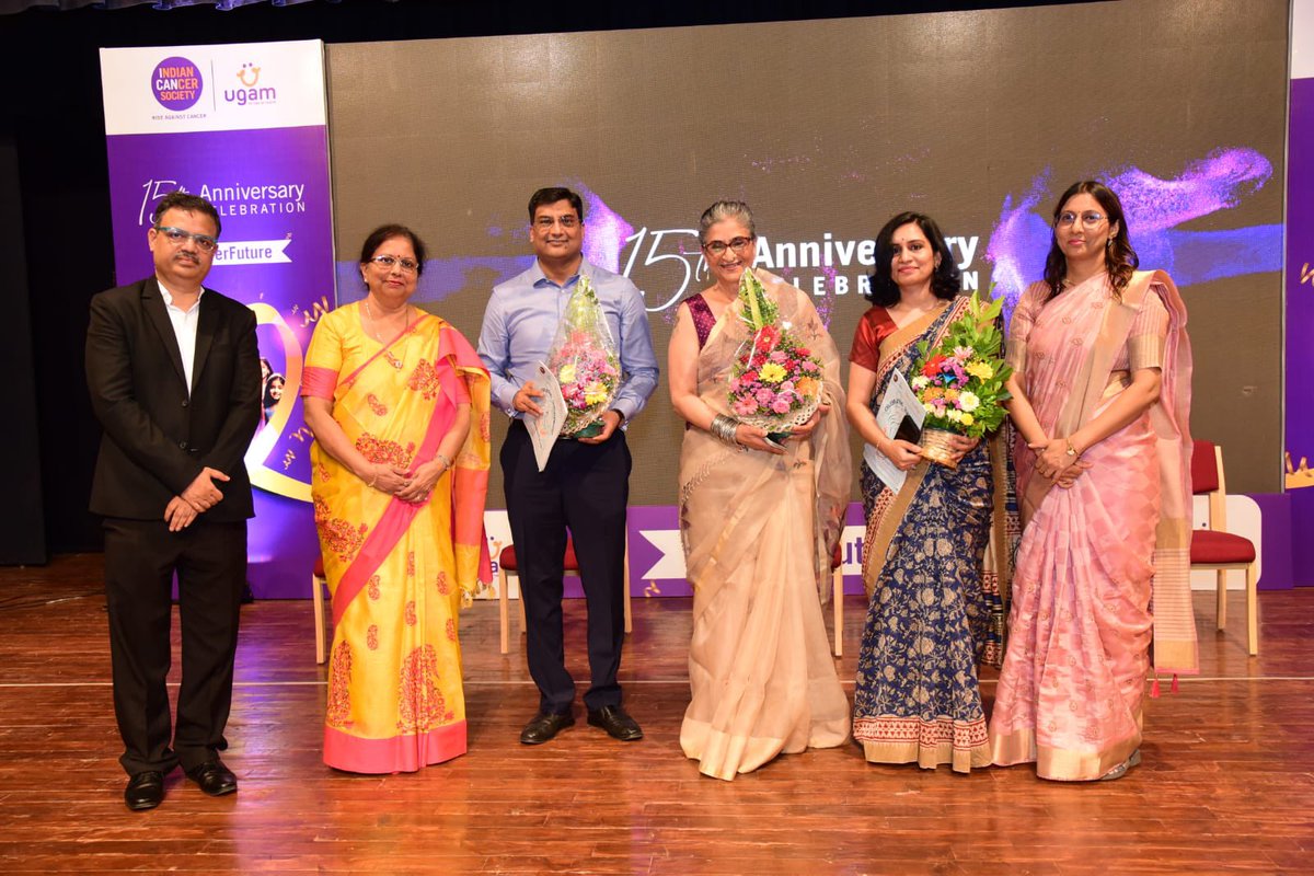 vijivenkatesh's tweet photo. It was an honour to be invited to participate in the 15th Anniversary celebrations of #Ugam . Thank you Drs Purna Kurkure & Vandana Dhamankar of Indian Cancer Society for asking me to be your Guest of Honour and address the gathering. @ics_1951
Ugam is a voluntary support group https://t.co/6iBWlRJUOy