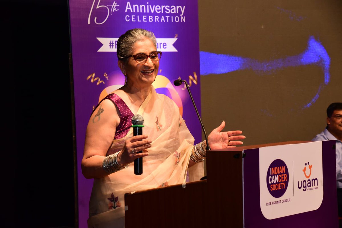 vijivenkatesh's tweet photo. It was an honour to be invited to participate in the 15th Anniversary celebrations of #Ugam . Thank you Drs Purna Kurkure & Vandana Dhamankar of Indian Cancer Society for asking me to be your Guest of Honour and address the gathering. @ics_1951
Ugam is a voluntary support group https://t.co/6iBWlRJUOy