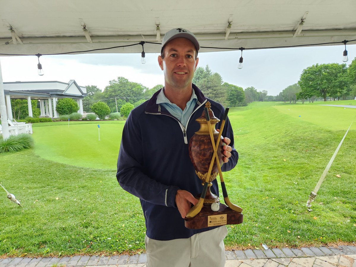 CNYPGA's tweet photo. John Duthie set a record for the lowest four-round total en route to winning the AIM Championship.
Congratulations!
#cnypga #TheAIM
Story: https://t.co/7BCL3Gy6kw https://t.co/0VI5MgPrYS